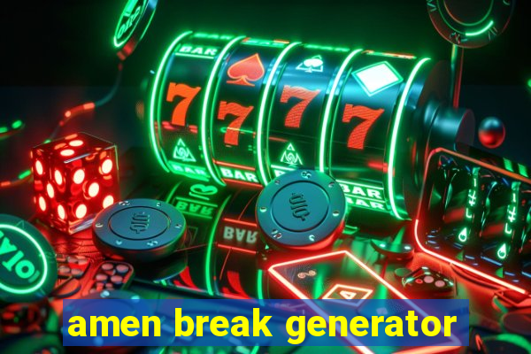 amen break generator